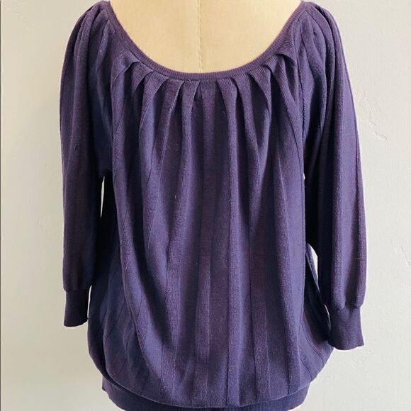 Theory Purple Sweater - Picture 2 of 4